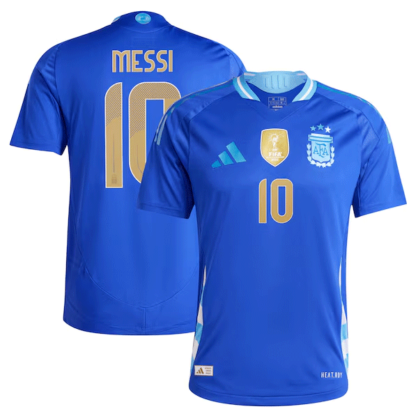 Men's Lionel Messi Argentina 2024 World Cup Away Jersey