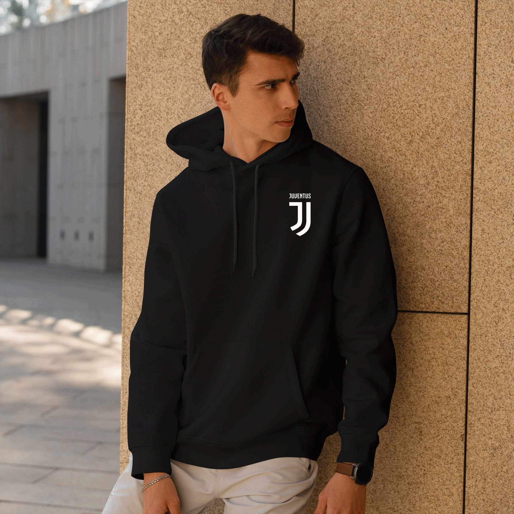 Juventus FC Crisitiano Ronaldo CR7 Fleece Hoodie